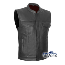 Big Boy Vest - Leather Club Vest for Larger Riders!