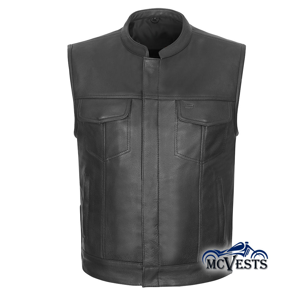 Concealed Snaps Premium Naked Vest - GUN500