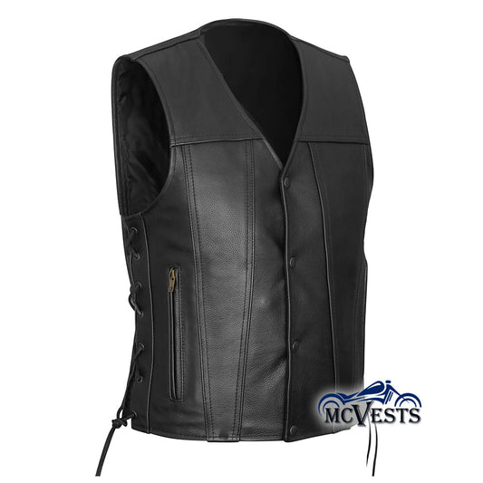 V-Neck Vest with Straight Bottom