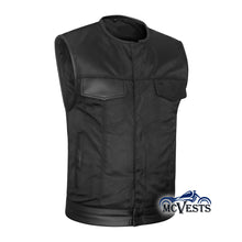 Textile Extremely Lightweight Club Vest with Rolled Collar