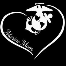 Marine Mom Vinyl Decal (X2)