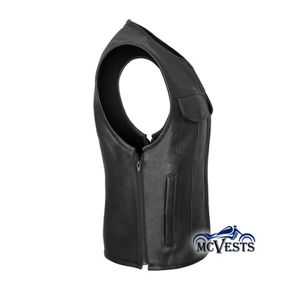 CLUB547 Zipper Front Vest with Zipper Sides - LIMITED EDITION