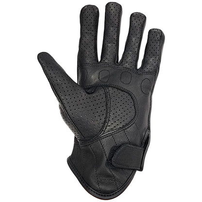 Perforated Glove with Rubber Knuckles - GO24