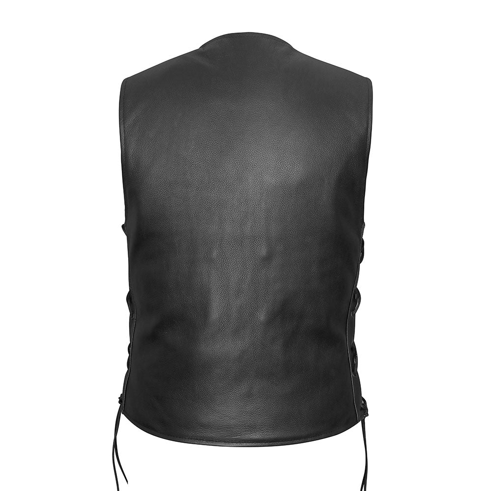 V-Neck Vest with Straight Bottom