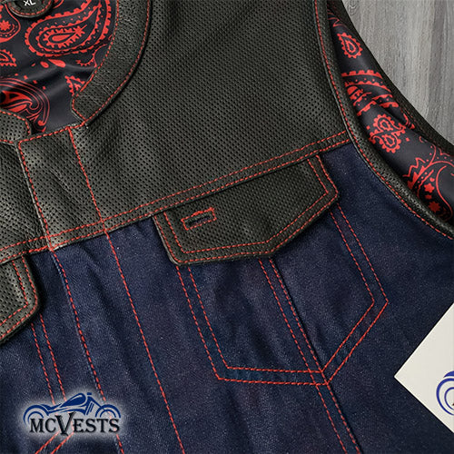 Build Your Own Vest - Choose Stitching Color and Inside Liner and More