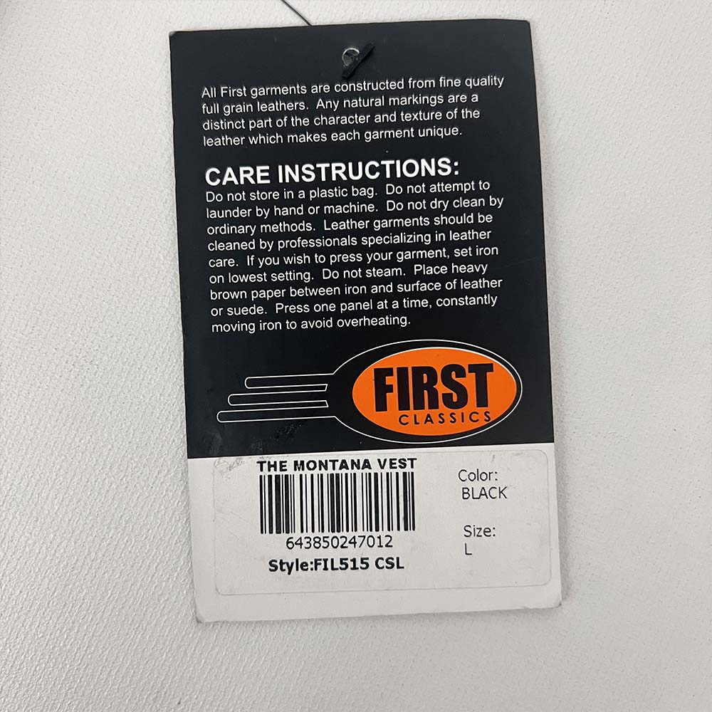 Ladies The Montana Vest by FMC - Size Large (38)