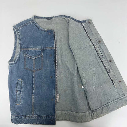 Blue Denim "No Limit" Vest by FMC - Size Small (40)