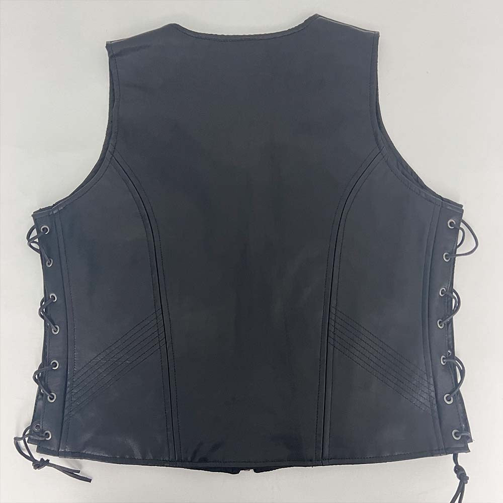 Ladies Open Neck Vest DS245 by DSM - Size 2X (45)