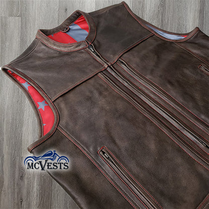 Build Your Own Vest - Choose Stitching Color and Inside Liner and More