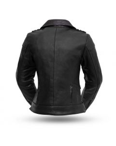 Women's Iris Leather Jacket by First Manufacturing