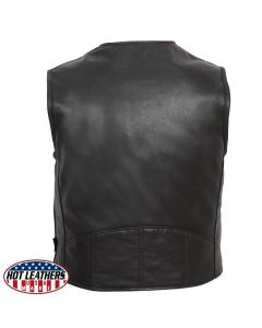 Made in the USA - Premium V Neck Zippered Front Vest