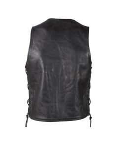Ten Pocket V Neck Vest with Zipper Front Closure