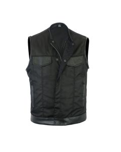 Textile Extremely Lightweight Club Vest with Gun Pockets (No Collar)