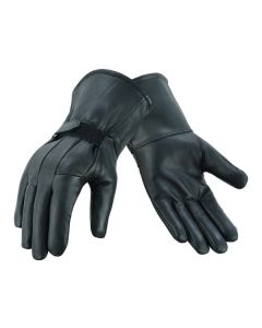 Deerskin Leather Waterproof Gloves with Insulated Liner 